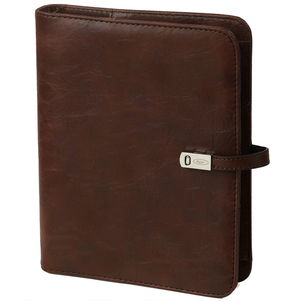 Cover Image of A5 Ring Agenda Planner Hazelnut Brown