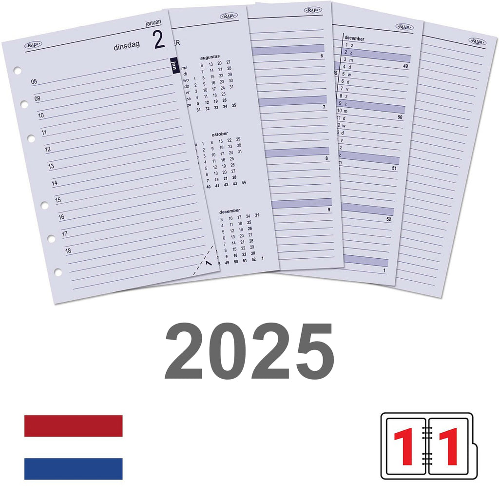 Exclusive Senior Agenda Refills Daily NL 2025