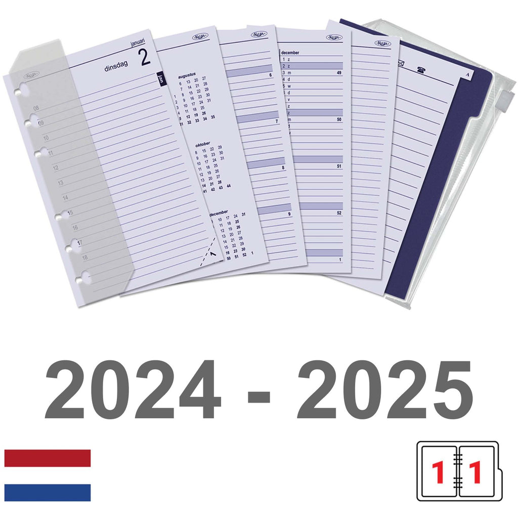 Senior Agenda Planner Inserts Daily NL Complete Set 2024 2025