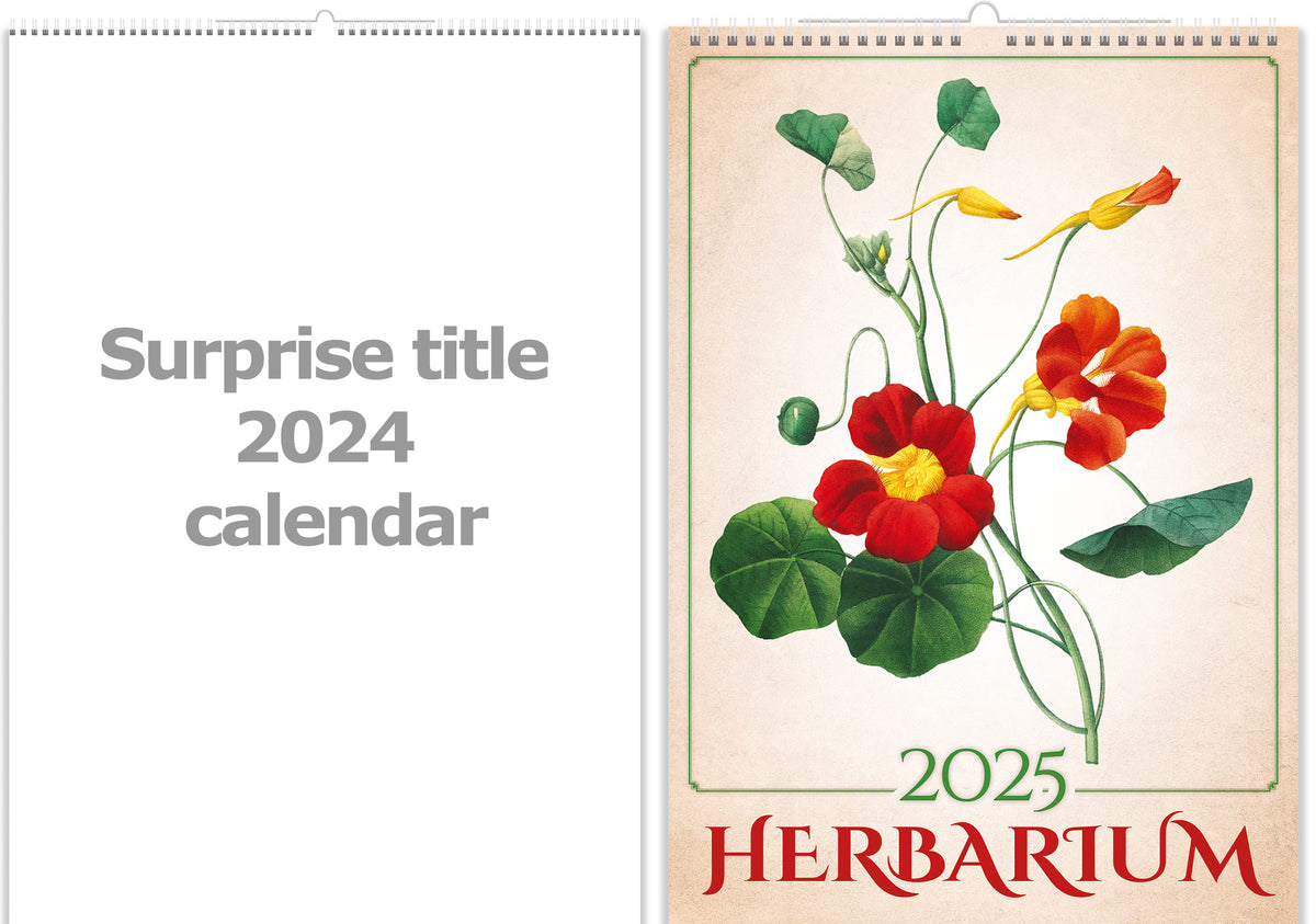 Herbarium Calendar 2025 Plants & Flowers Galore kalpa Kalpa.nl