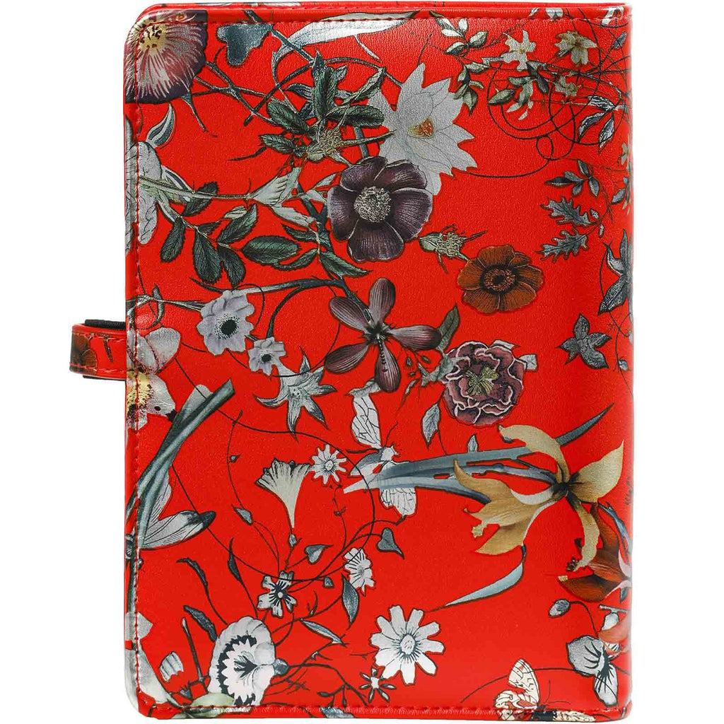 Kalpa Red Personal Agenda with Dancing Flowers