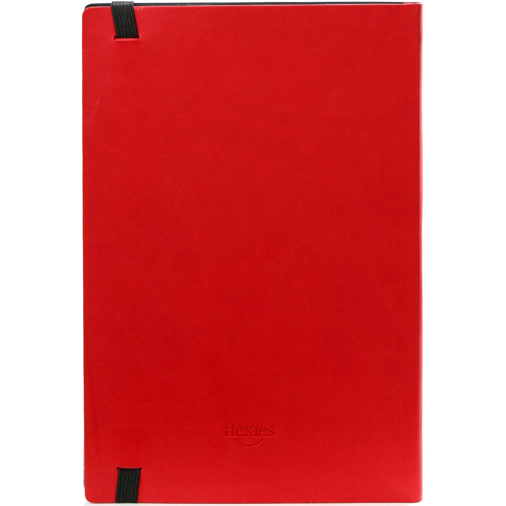 Flexies Notebook Popping Red