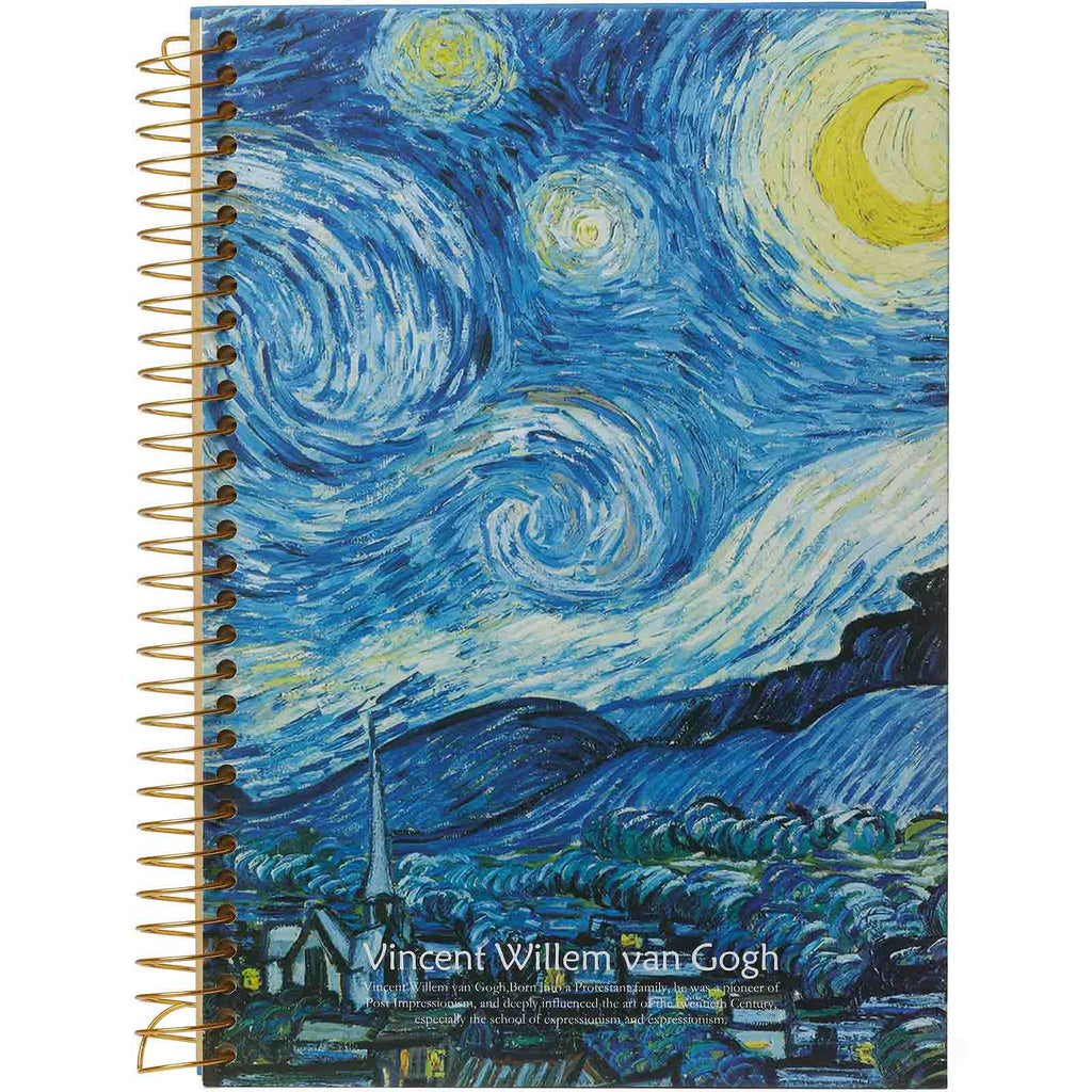 Van Gogh in de omslag van notitieboek door Kalpa