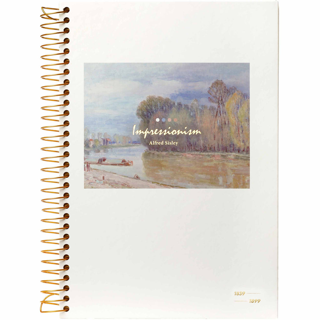 Kalpa notitieboek Spiraalvormig impressionisme Rivier