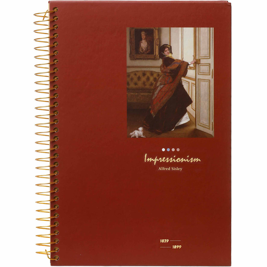 Kalpa notitieboek Spiraalvormig impressionisme Dame