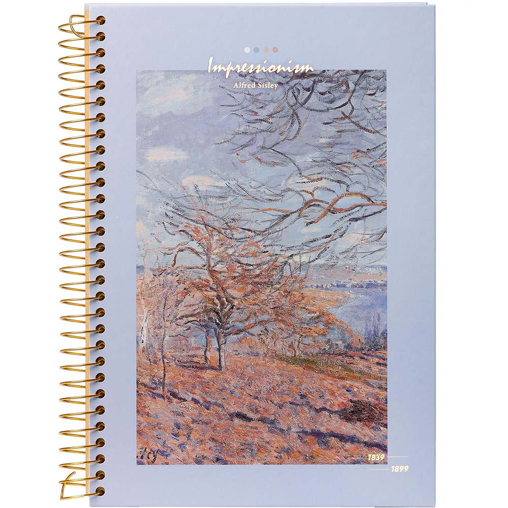 Kalpa notitieboek Spiraal impressionisme bomen