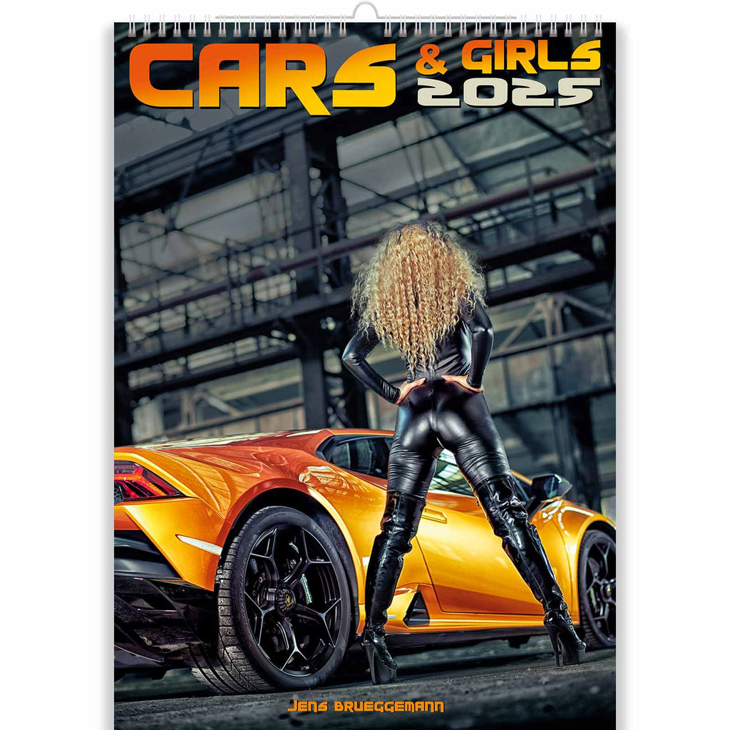 Nude Car Calendar Cars and Girls Calendar 2025