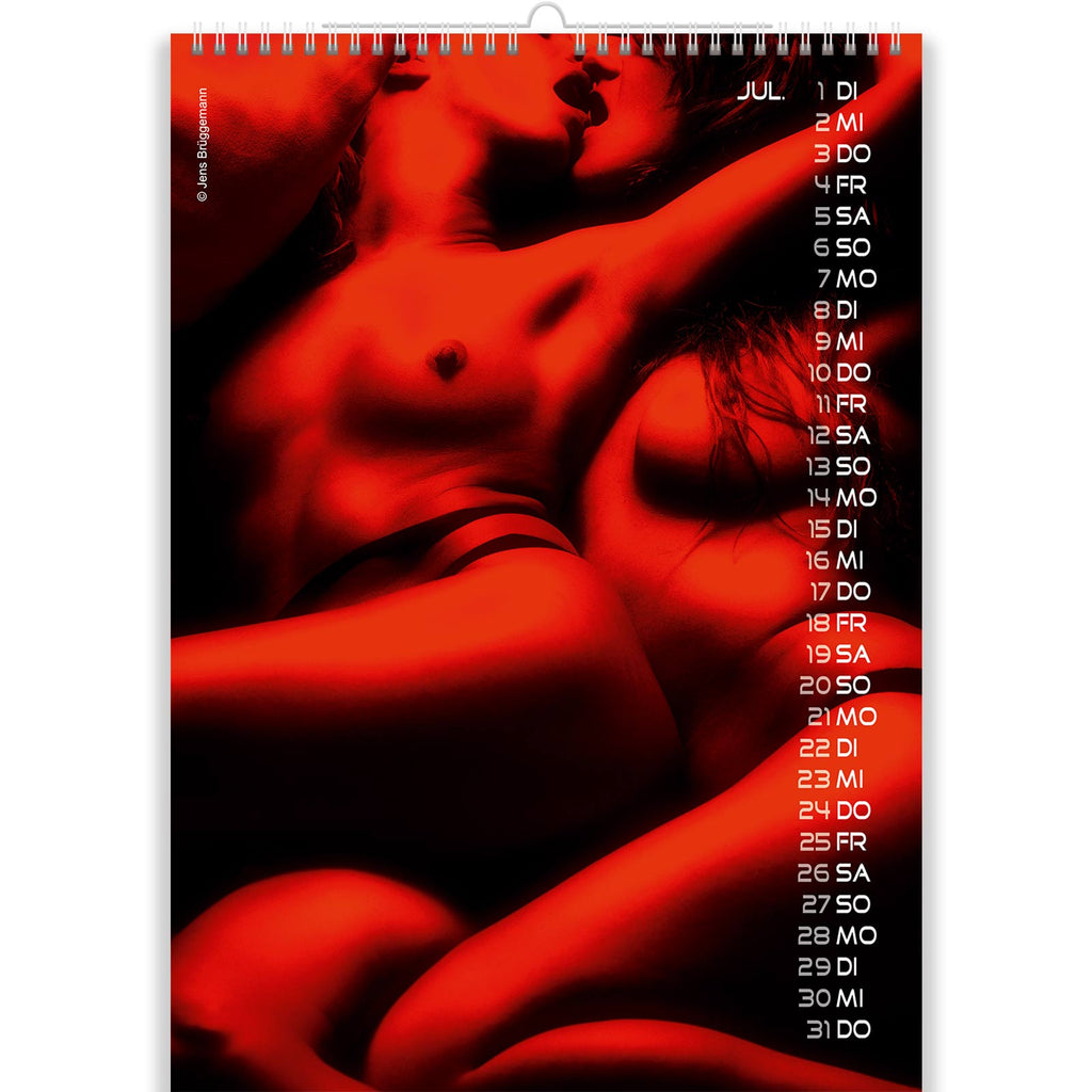 Sexy Grilfriends Make Love in Hot Girls Calendar