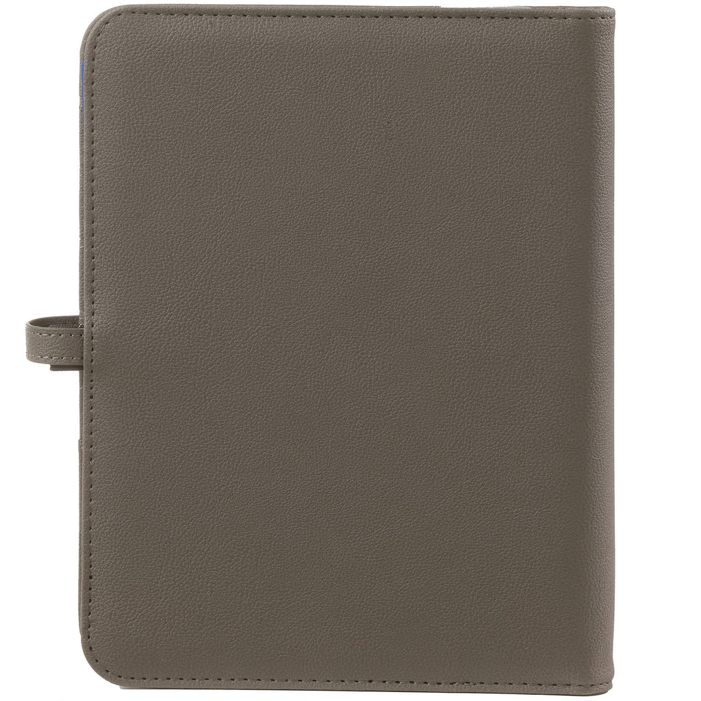 Back View of A5 Ring Agenda Grain Grey