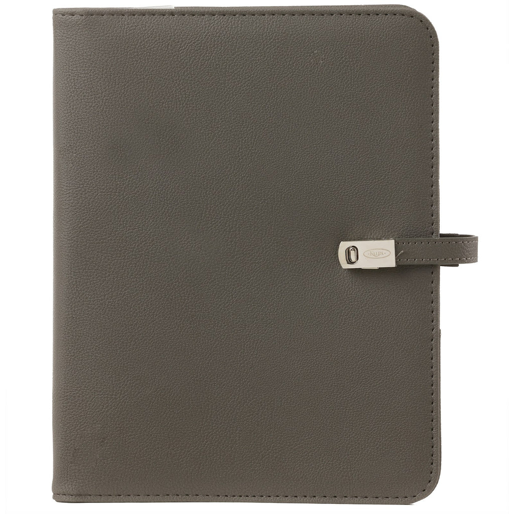 Front View of A5 Ring Agenda Grain Grey