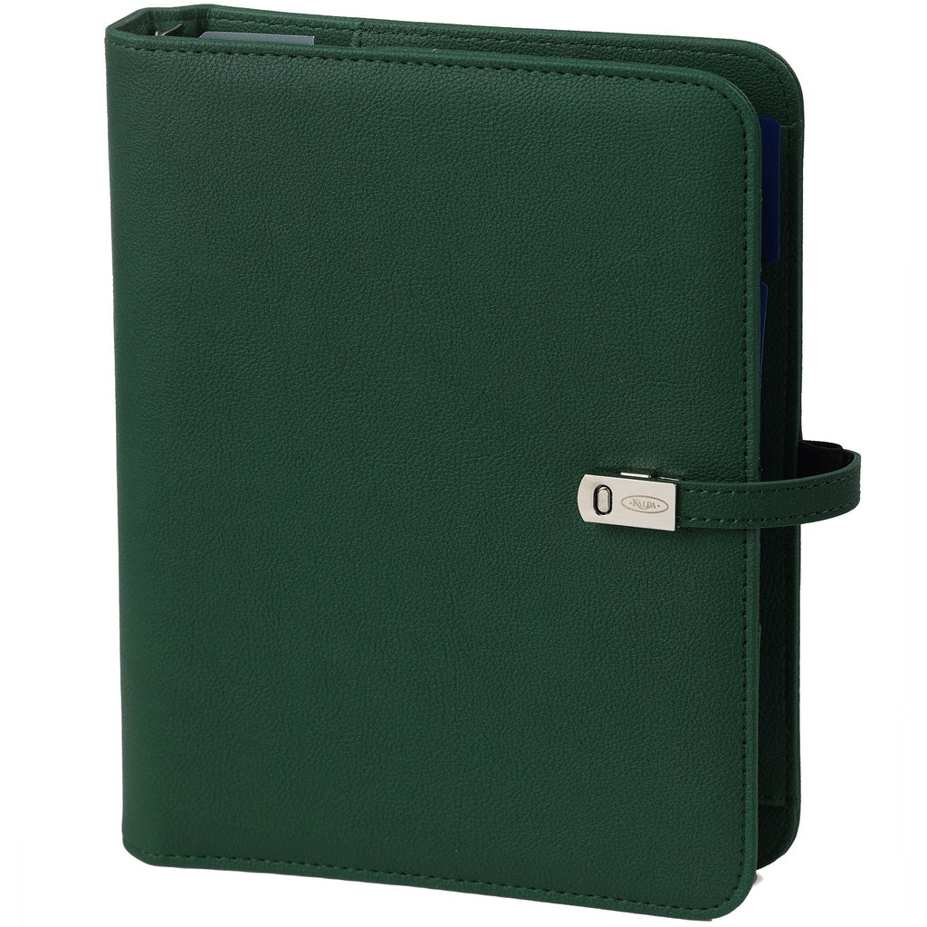 Cover Image of A5 Ring Agenda Organizer Green