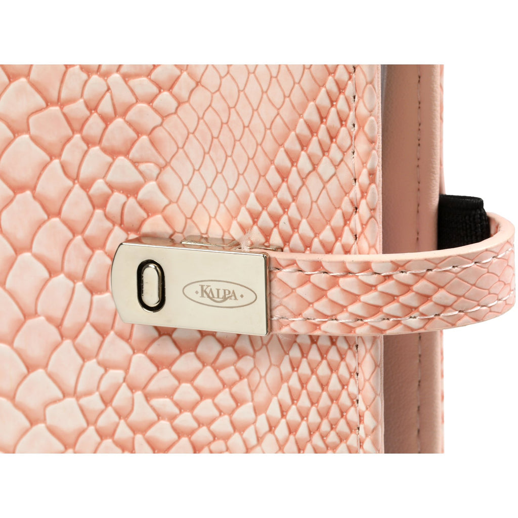 Magnetic Clip of A5 Binder Croco Pink
