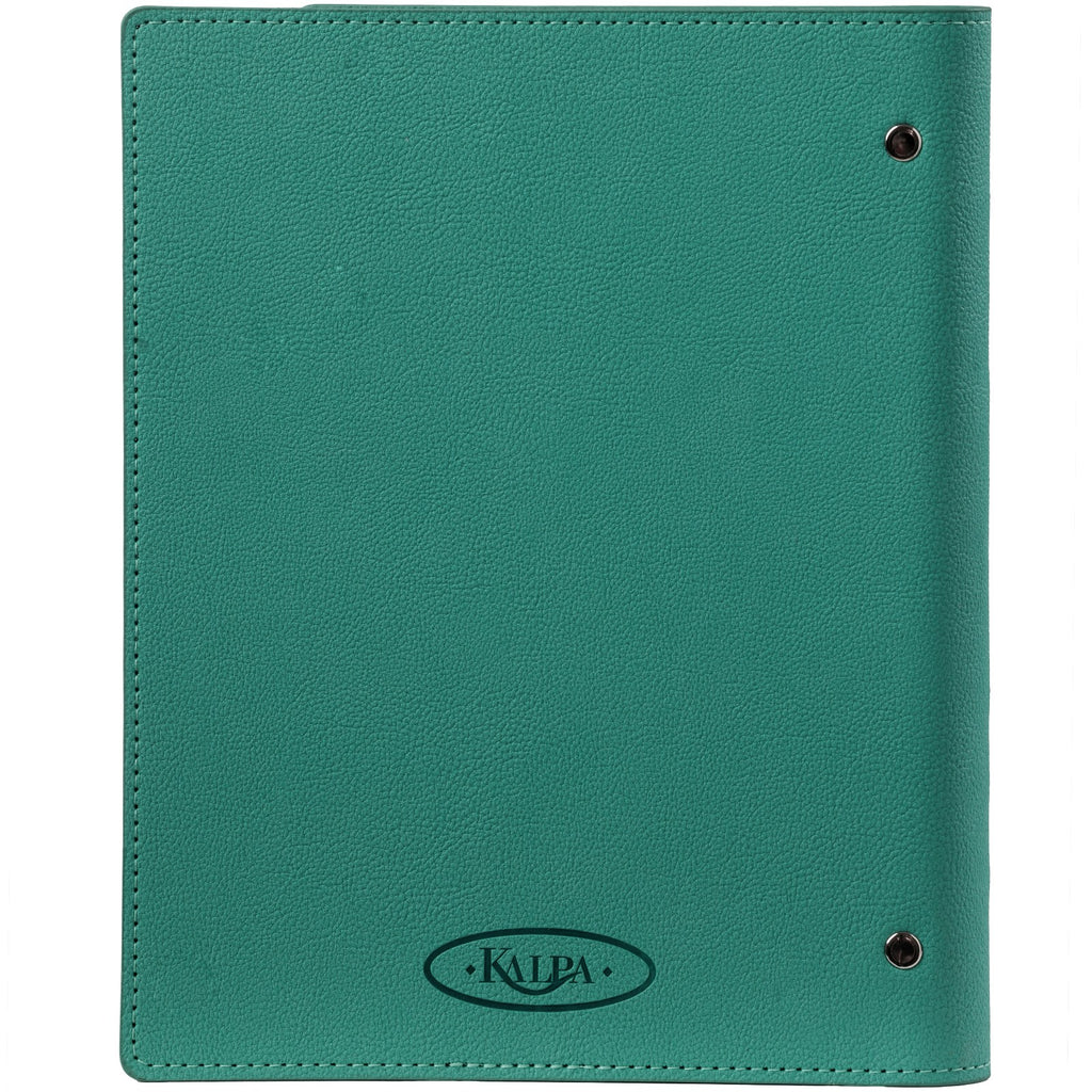 Back View of A5 6 Ring Planner Agenda Mint Green