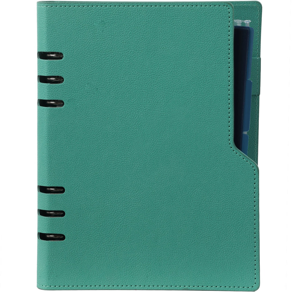 Front View of A5 6 Ring Planner Agenda Mint Green