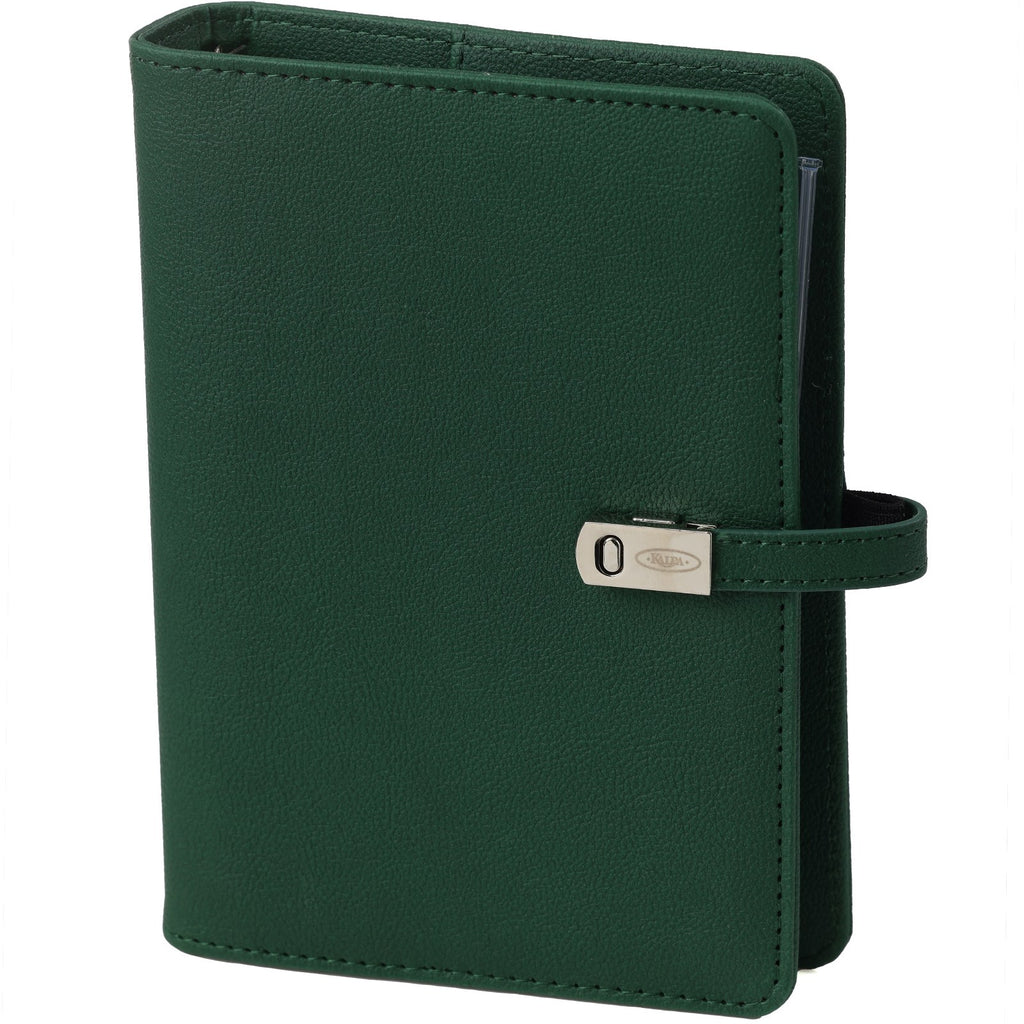 Cover Image of Personal Ring Agenda Planner Forest Green