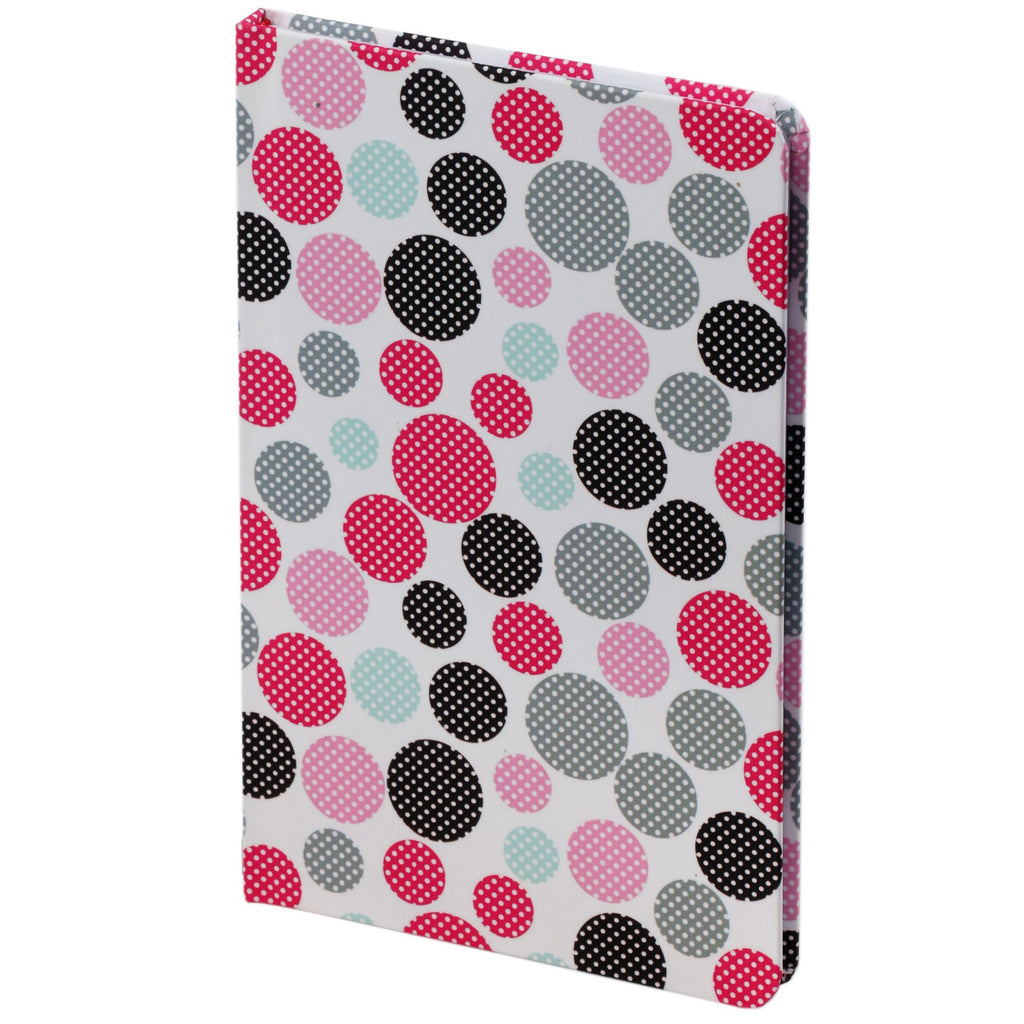 Cover of White B6 Notebook Colorful Dots