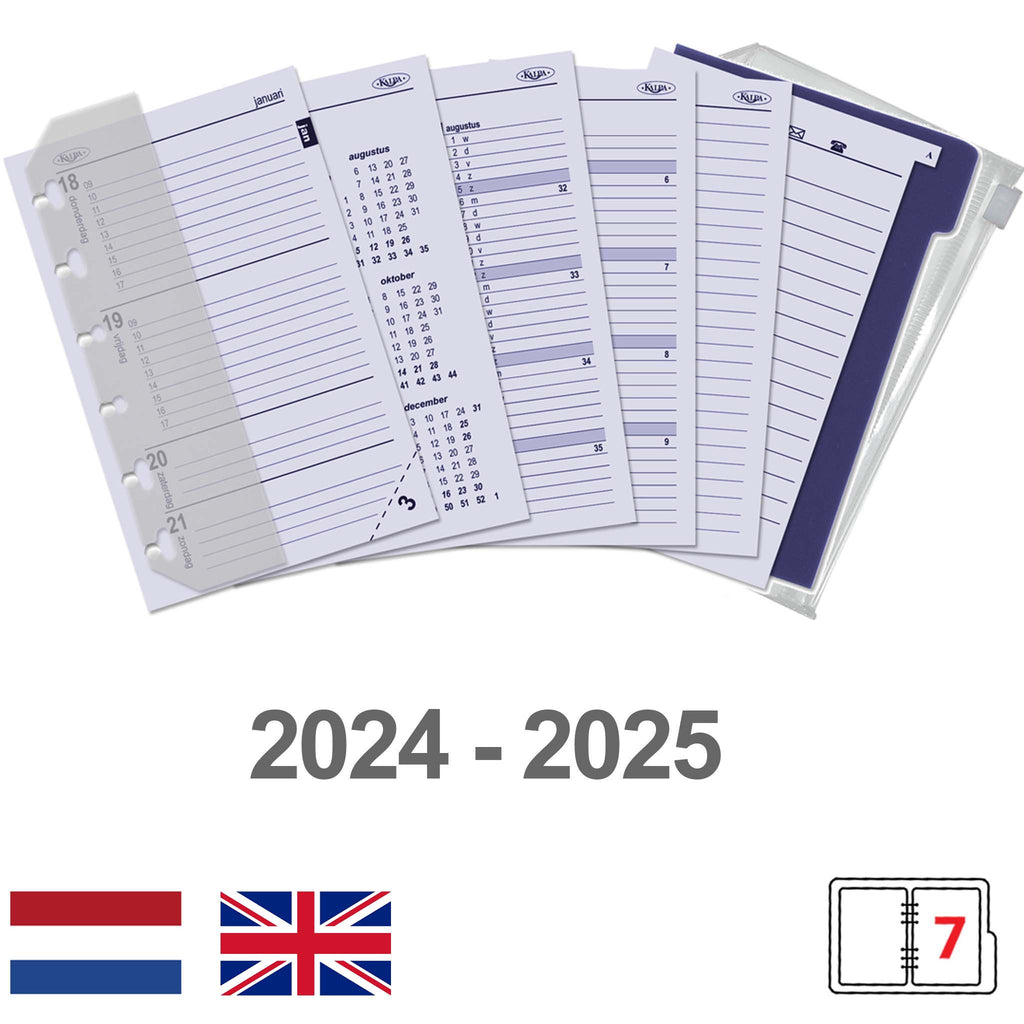 Pocket Ring Agenda Organizer 2024 2025 Refill Image