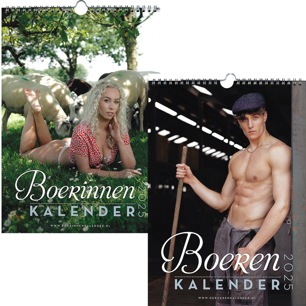 Boerenjongens/meisjes kalender