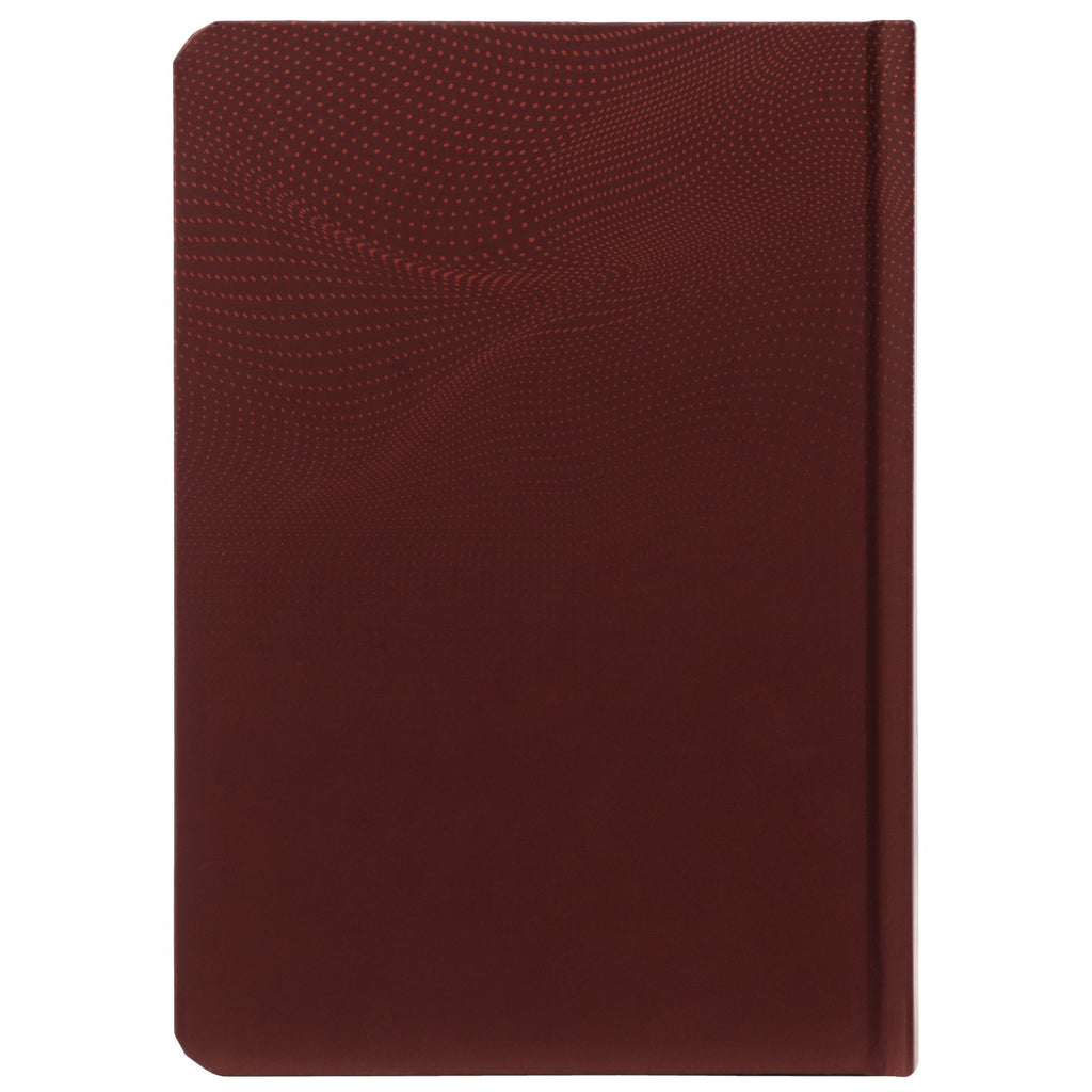 Back View of Bordeaux Notebook