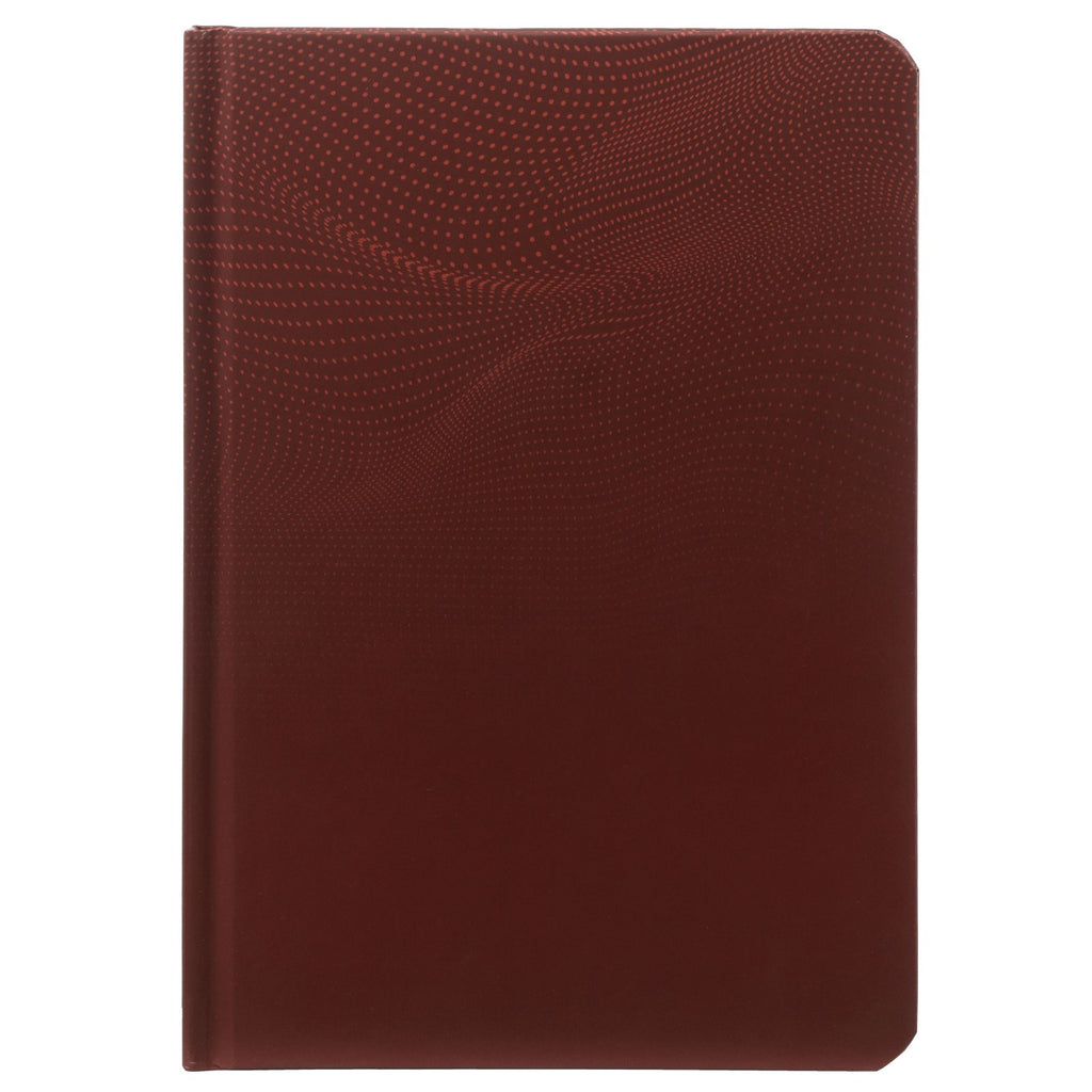 Front View of Bordeaux Notebook