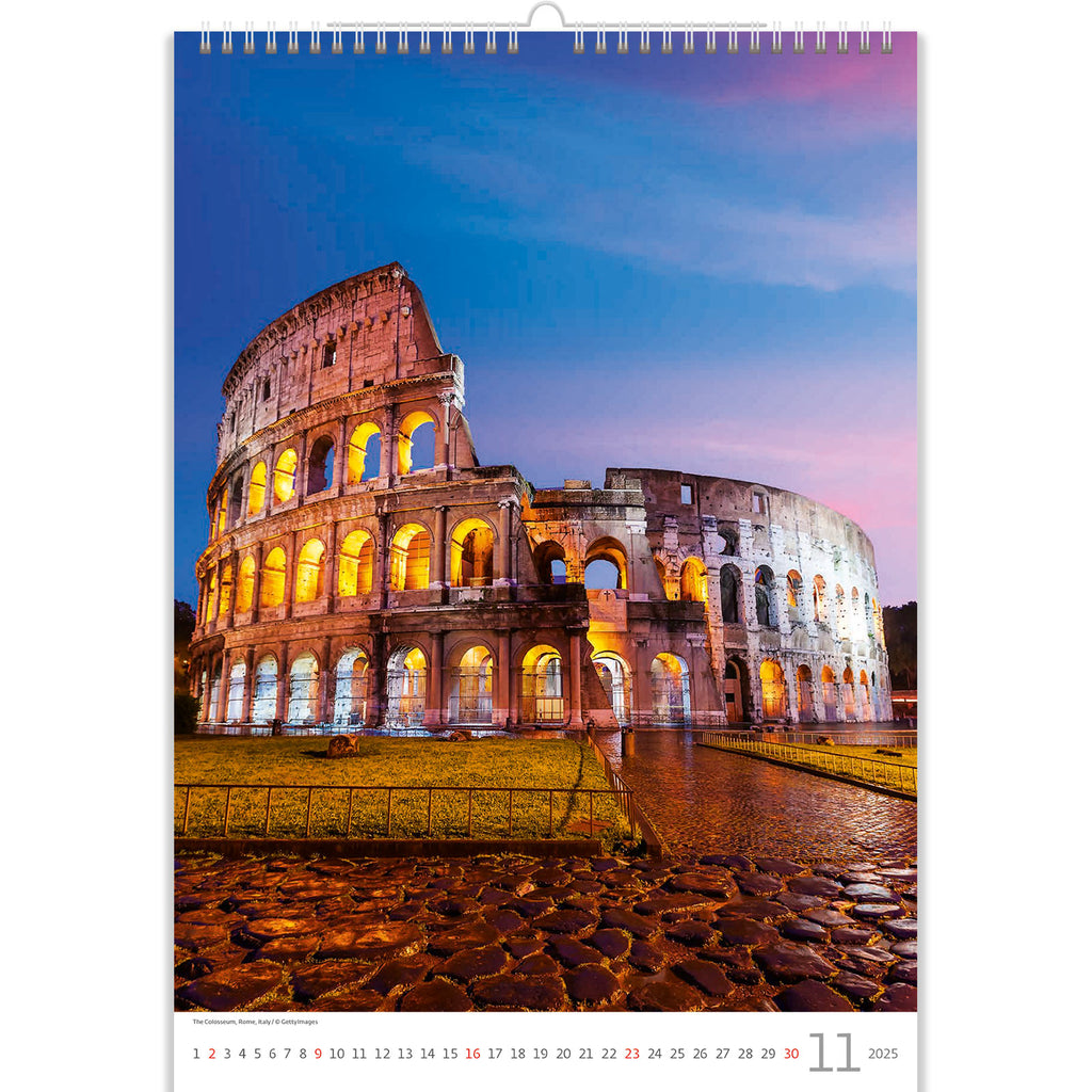 One of the New Seven Wonders of the World, the Roman Colosseum is a must-see attraction in the Eternal City of Rome, the capital of Italy. It occasionally holds temporary exhibitions with themes relating to antiquity and how it relates to present life, along with contemporary spectacles. 