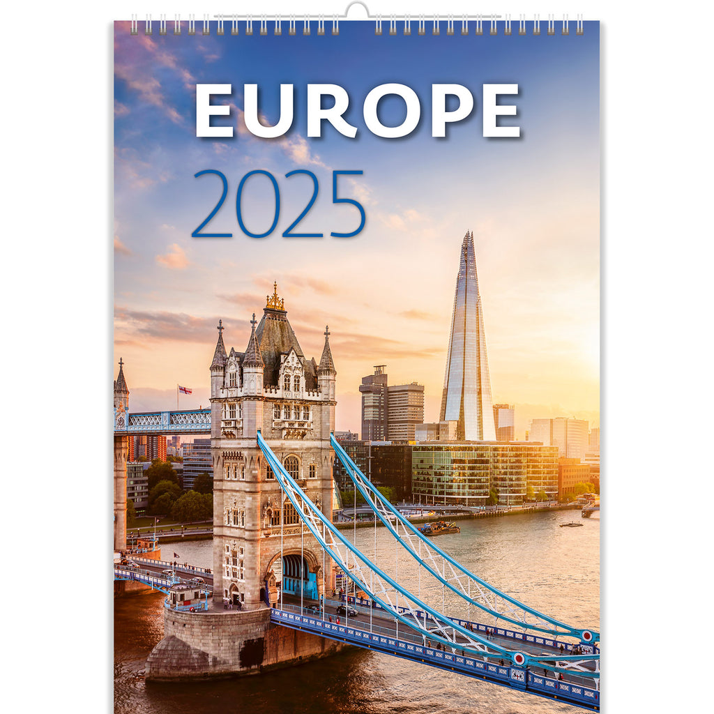 Welcome to the C123-25 Europe Calendar for 2025! Dive into a year of possibilities and adventures with our meticulously designed calendar, which combines functionality with aesthetic appeal. 