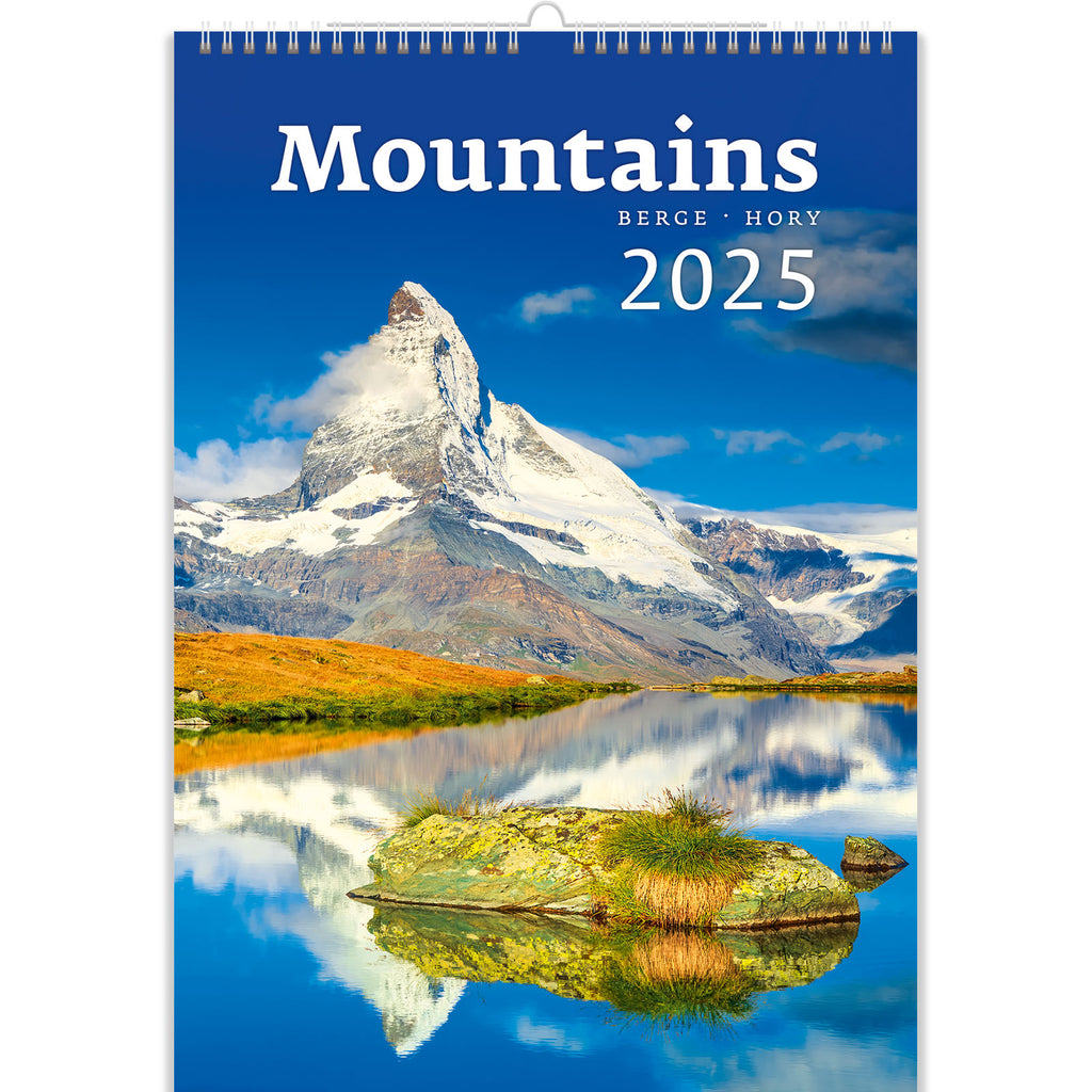 Mountain Calendar 2025  Majestic Peaks