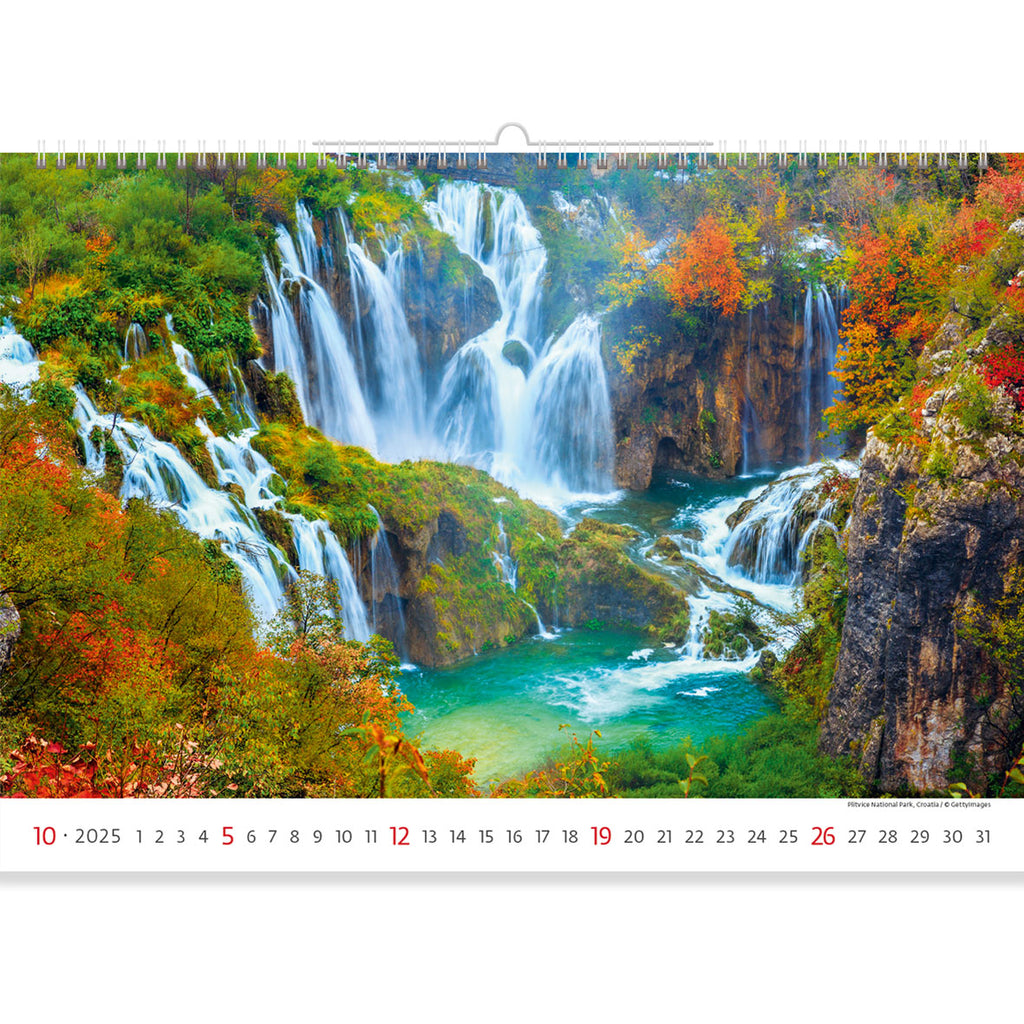 By featuring Plitvice Lakes National Park in the calendar 2025, you not only showcase its natural beauty but also promote sustainable tourism practices, conservation awareness, and the importance of preserving such unique and fragile ecosystems for future generations to cherish.