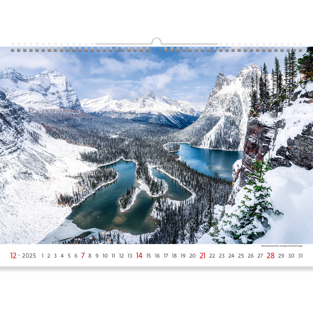 By featuring Yoho National Park in the calendar 2025, you not only showcase its natural beauty but also promote outdoor recreation, conservation awareness, and responsible tourism practices in one of Canada's most stunning wilderness areas.