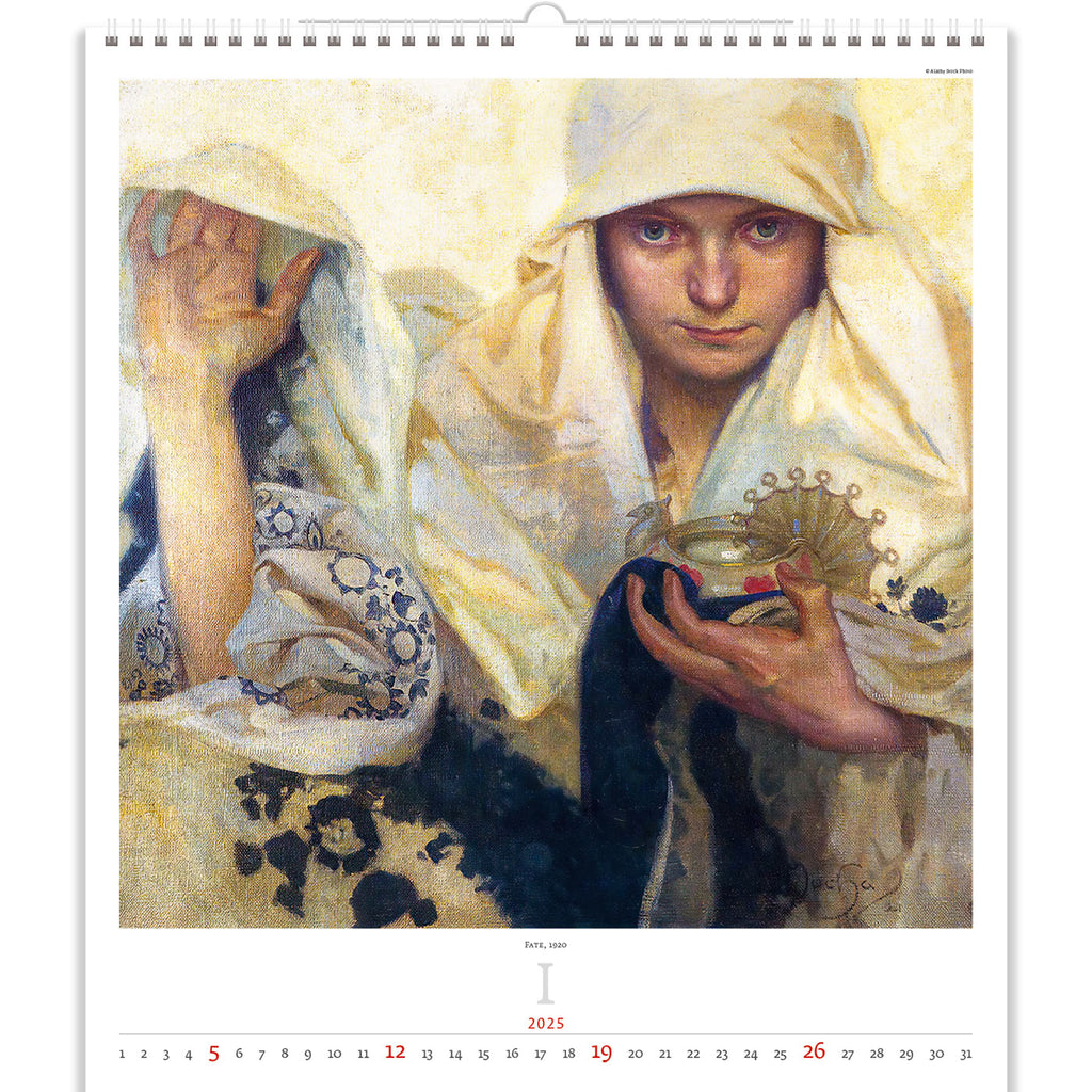 Alfons-Mucha-Calendar-2025