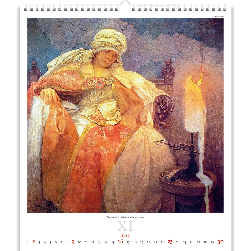 Alfons-Mucha-Calendar-2025