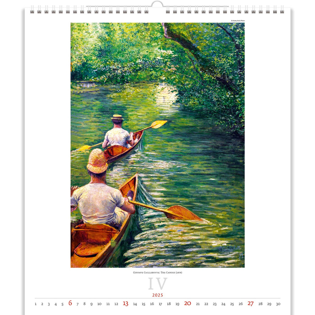 A beautiful work of art. The rich and bright colors set a wonderful mood. Enjoy the warmth together with Impressionism Calendar 2025