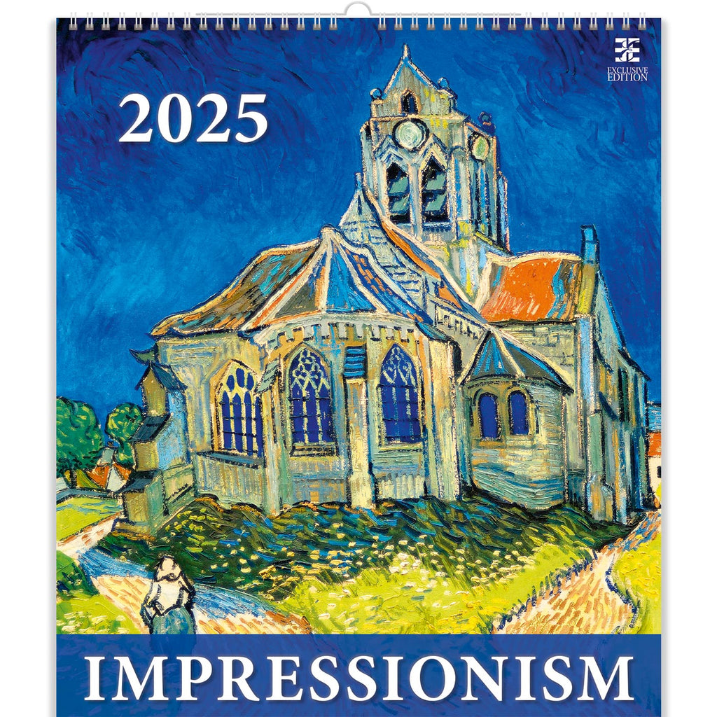 Omring jezelf met echte kunstwerken met onze kalender "Esthetiek van het impressionisme: het hele jaar door genieten". Geniet van de schoonheid en het unieke karakter van de schilderijen!