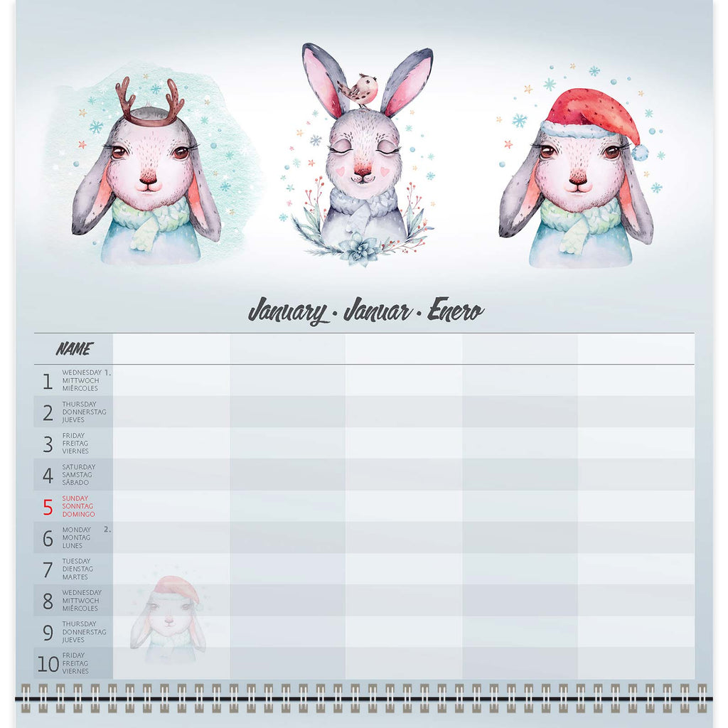 Famiy Planner Calendar 2025 