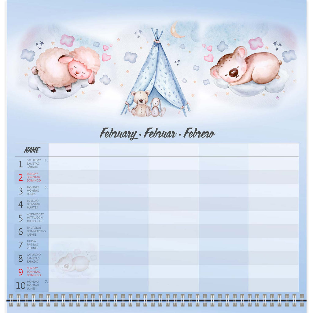 Famiy Planner Calendar 2025 