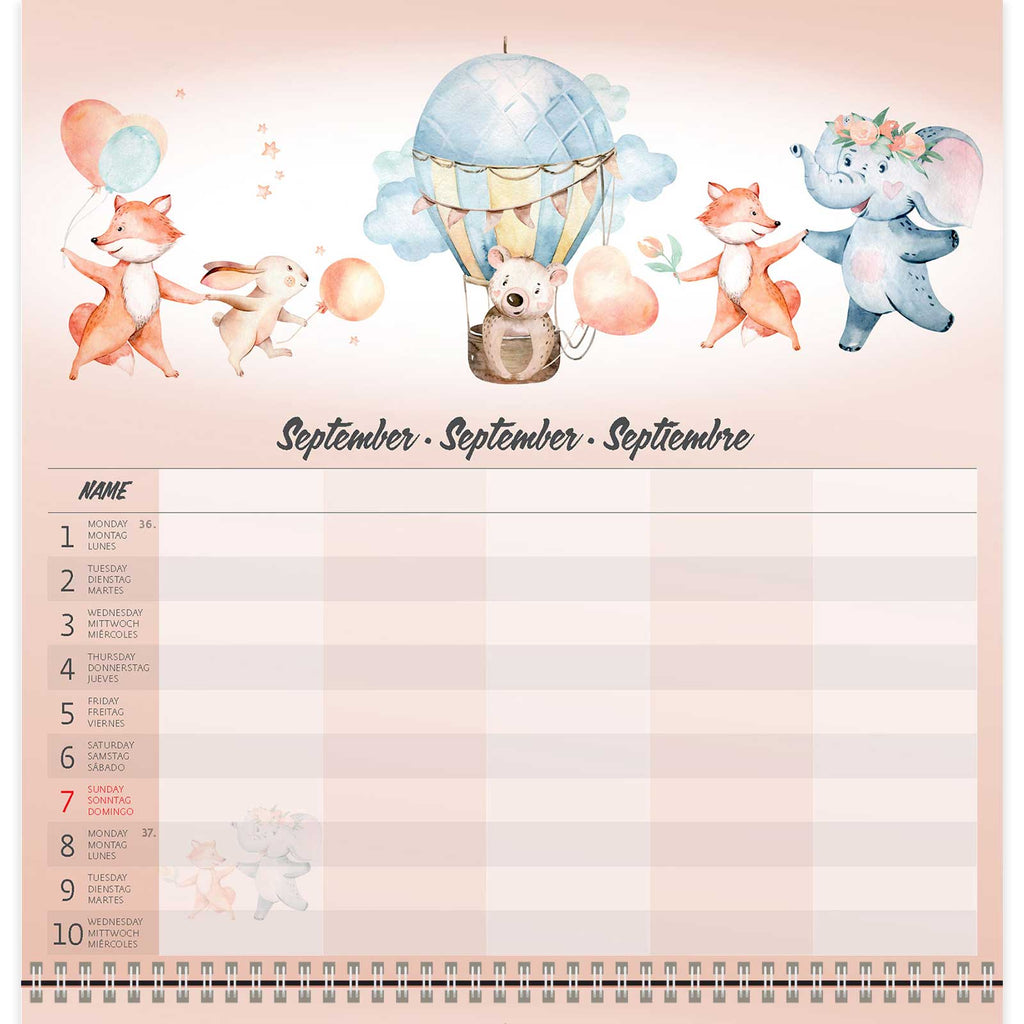 Famiy Planner Calendar 2025 