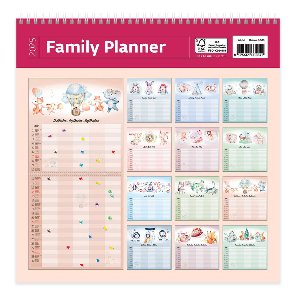 Famiy Planner Overview 2025 