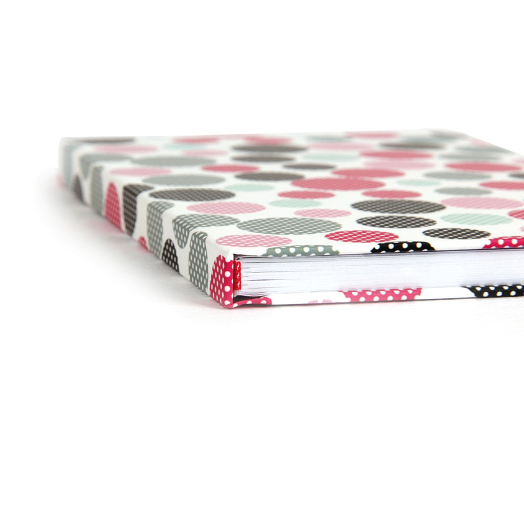 Side View of B6 Lined Paper Notebook