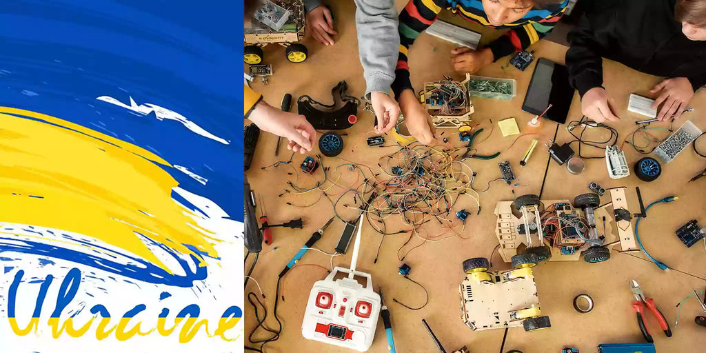 Support robot education for orphans in Ukraine