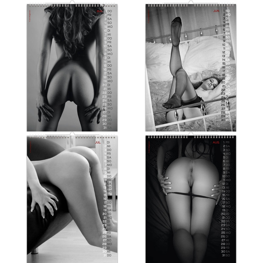 Round Asses in Fully Nude Calendar