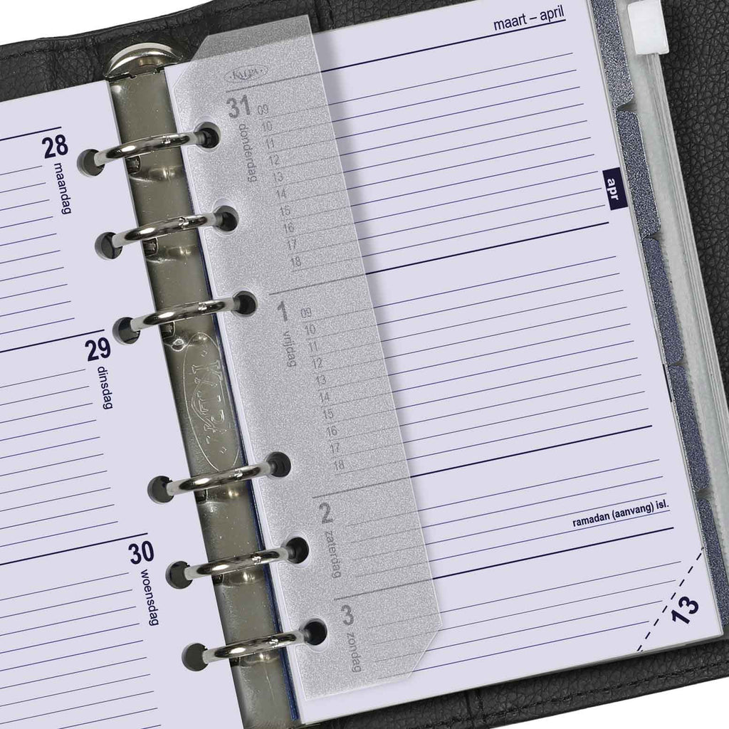 Kalpa Senior Ring Binder Diary Refills Complete Set NL 2025