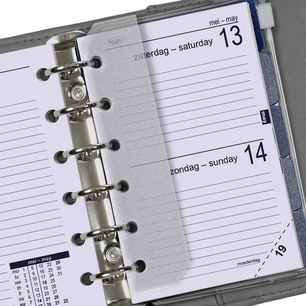 Kalpa Pocket Planner Organizer Refills Daily Complete Set EN NL 2024 2025