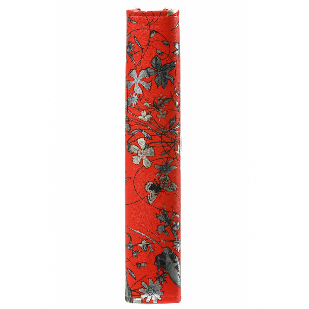 Elegant Refillable A5 Agenda Planner Sea of Flowers Red