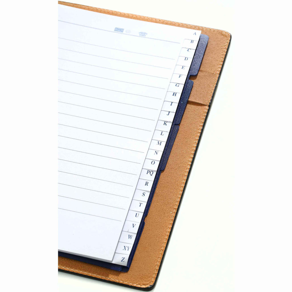 High Quality Refillable A5 6 Ring Binder Agenda Pullup Black