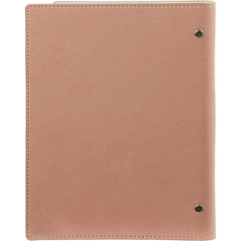 Top Notch Clipbook A5 6 Ring Binder Agenda Pastel Pink Green