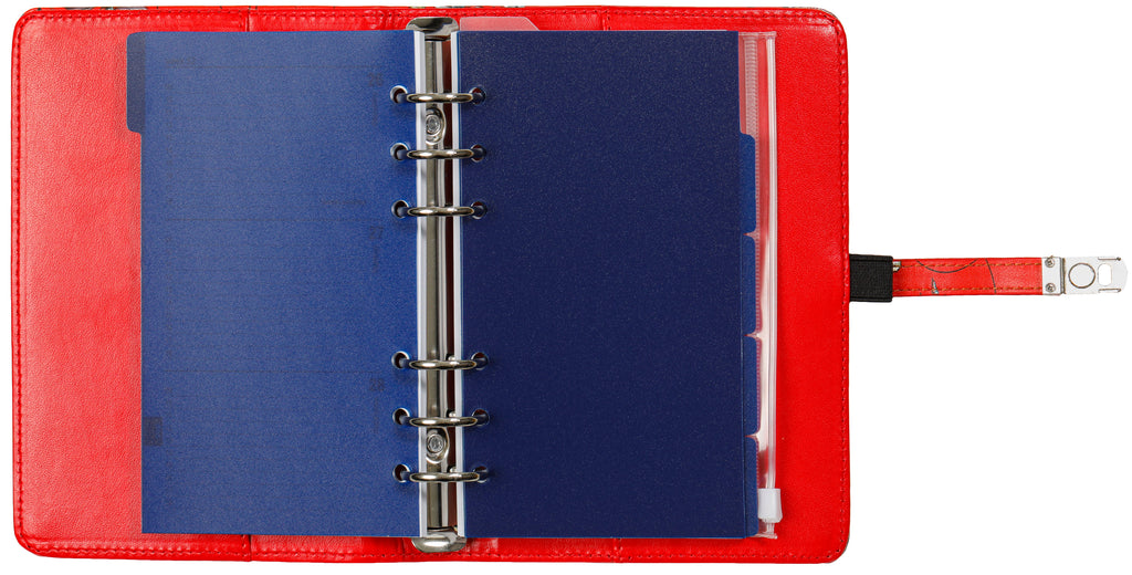  Refillable Personal Planner Agenda Sea of Flowers Red