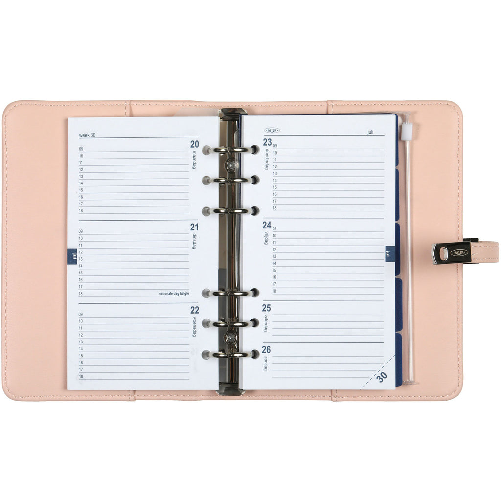 Kalpa Artificial Leather  Personal Agenda Planner Pink Pink