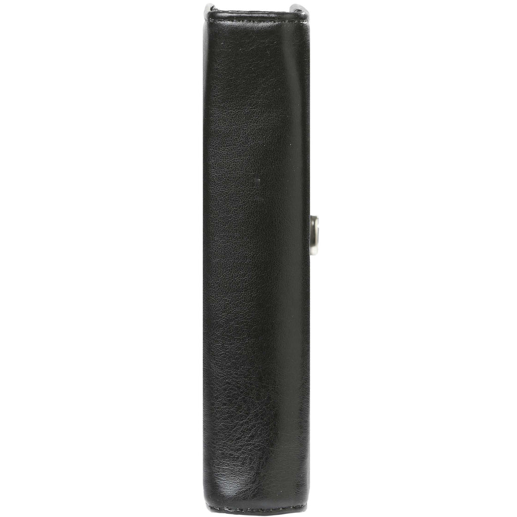 Side View Of The Pocket Binder Organizer Pullup Black