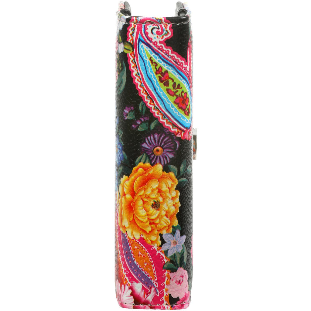 Side View Of The Pocket 6 Ring Binder Planner Flower Power