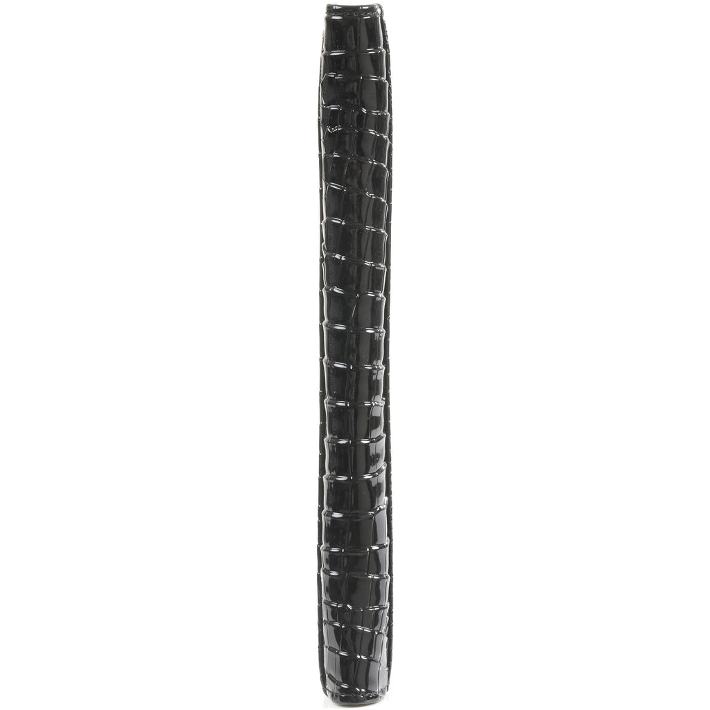 Side View Of The Writing Case Gloss Croco Black